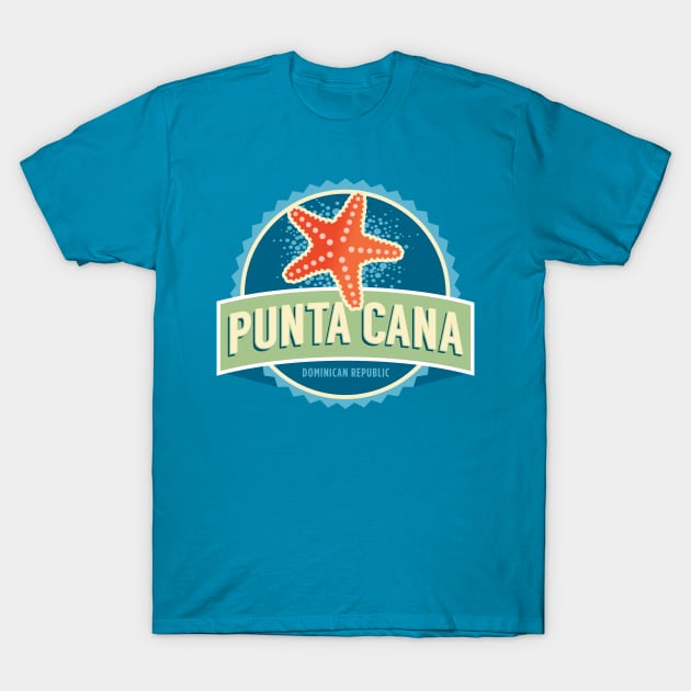 Punta Cana 3 of 3 - DR T-Shirt T-Shirt by thedesignfarmer